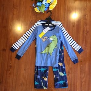Carter's 3pc Boys Dinasour Pajamas